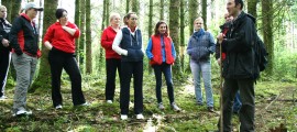 Keith and walking group