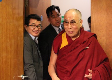 HH Dalai Lama in Derry - City of Culture 2013 by Patrick Bridgeman © 2013