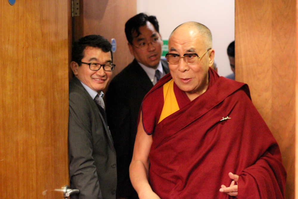 HH Dalai Lama and in Derry - City of Culture 2013 by Patrick Bridgeman © 2013